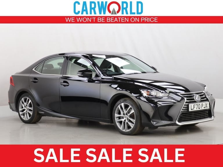 2020 Lexus IS 2.5 300h Saloon 4dr Petrol Hybrid E-CVT Euro 6 (s/s) (223 ps) Saloon PETROL/ELECTRI...