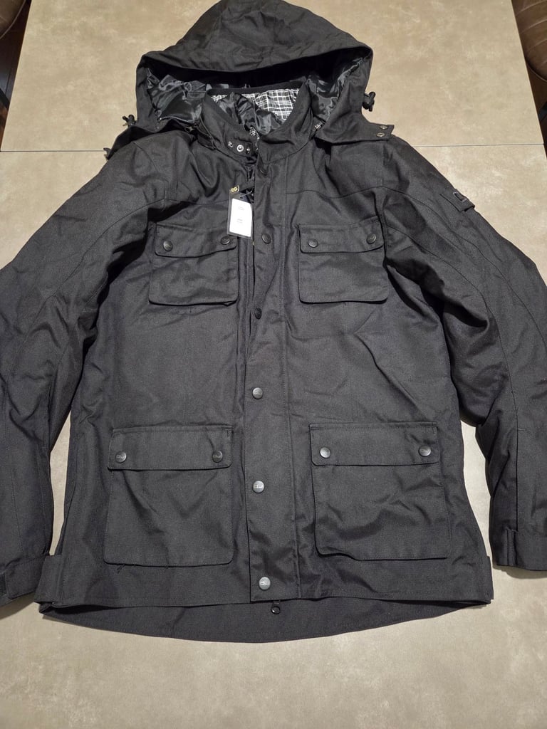image for OJ Armoured Motorcycle Textile Jacket  (M)