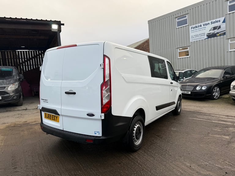 2019 Ford Transit Custom 2.0 TDCi 130ps Low Roof D/Cab Van PANEL VAN Diesel Manual