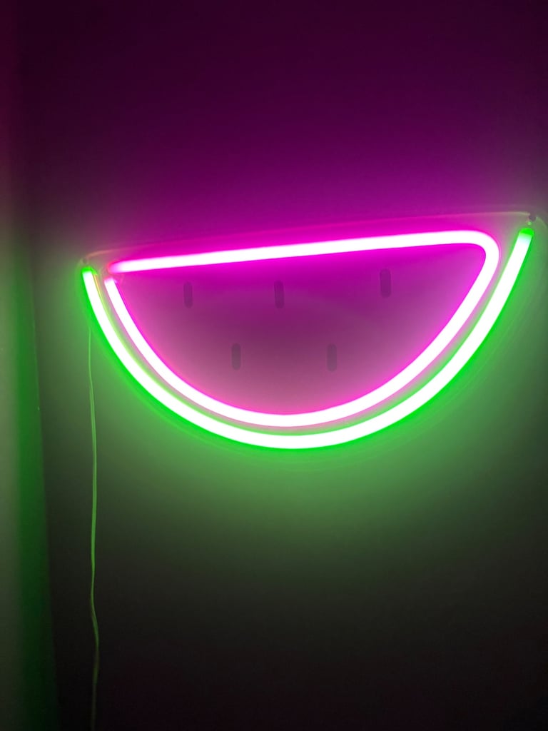 image for Watermelon neon light REDUCED 