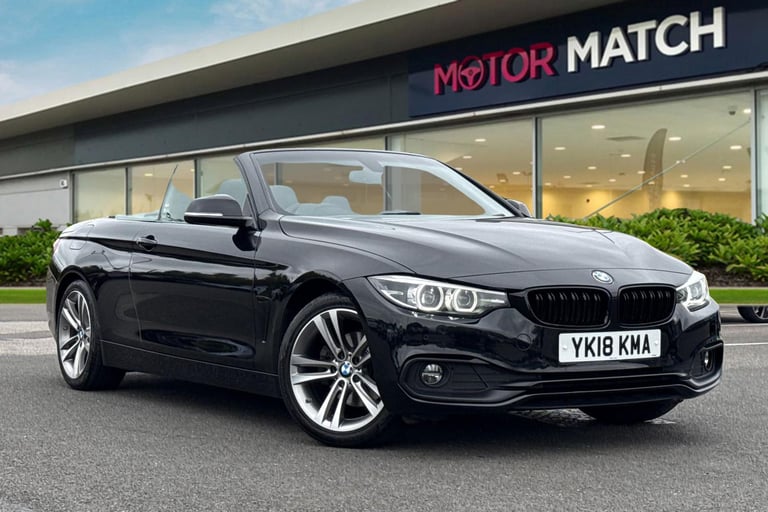 image for 2018 BMW 4 Series 2.0 420d Sport Auto Euro 6 (s/s) 2dr Convertible DIESEL Automatic