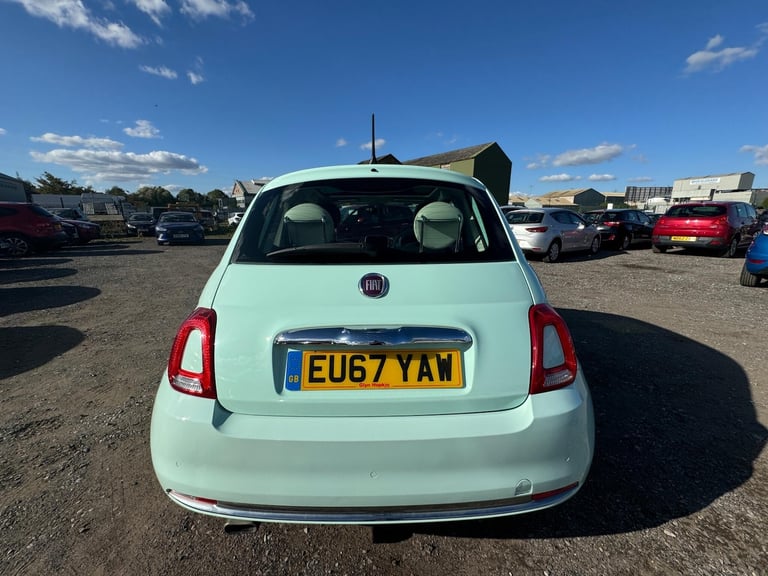 2017 Fiat 500 1.2 Lounge 3dr HATCHBACK PETROL Manual