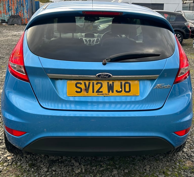 2012 Ford Fiesta 1.25 Zetec Hatchback 3dr Petrol Manual (129 g/km  81 bhp)