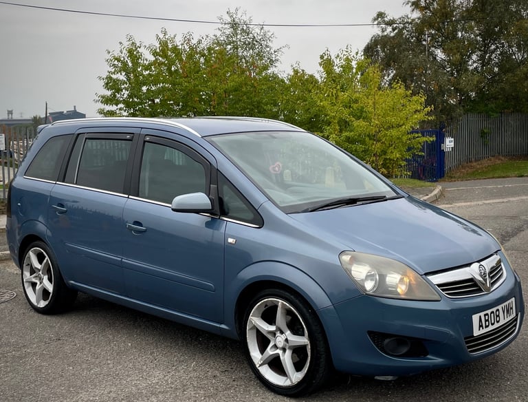 Vauxhall, ZAFIRA, MPV, 2008, Manual, 1796 (cc), 5 doors