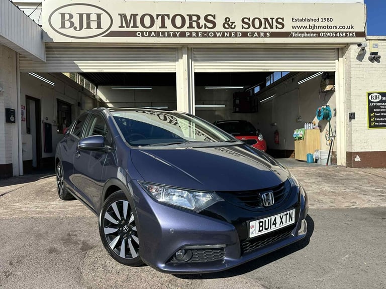 image for 2014 Honda Civic 1.8 i-VTEC SR 5dr AUTOMATIC+1 OWNER+TOP SPEC+HEATED SEATS HATCHBACK Petrol Autom...