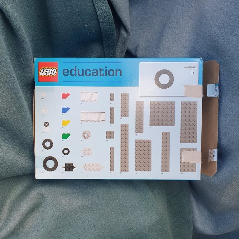 LEGO Education Wheels Set 9387 Brand New & Box UnSealed, Contents still sealed in bags Retired £20