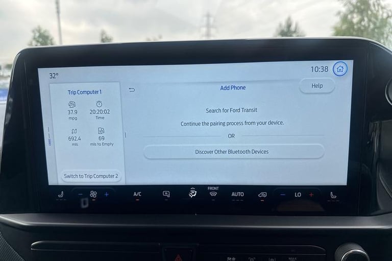2024 Ford Transit Custom 300 Limited L2 LWB FWD 2.0 EcoBlue 136ps Low Roof, FRONT &amp; REAR PARK...