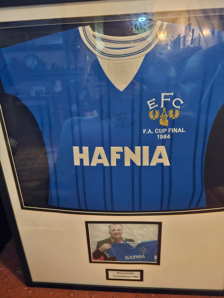 image for Everton 1984 FA Cup final shirt