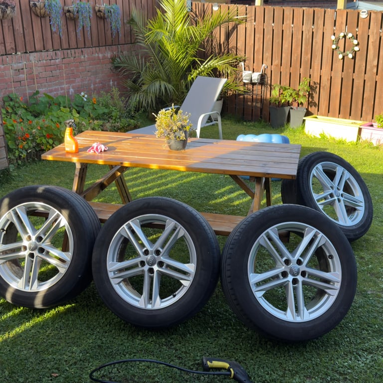 Audi Q5 S-Line Alloy’s (Genuine) Size = 19”