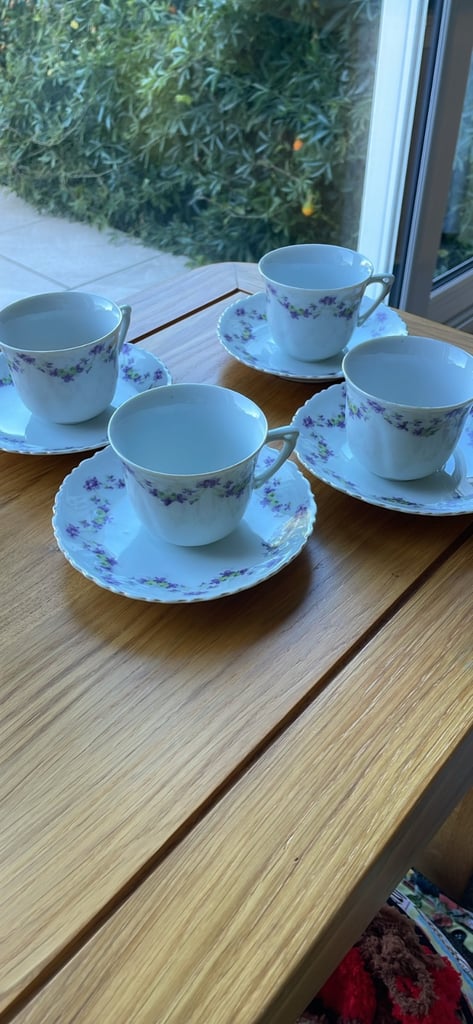 image for Vintage cups and saucers