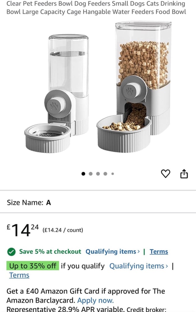 Automatic Clean pets foods and water feeders 1set 