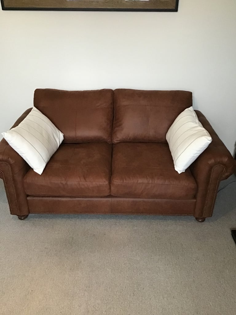 One sofa bed, one sofa