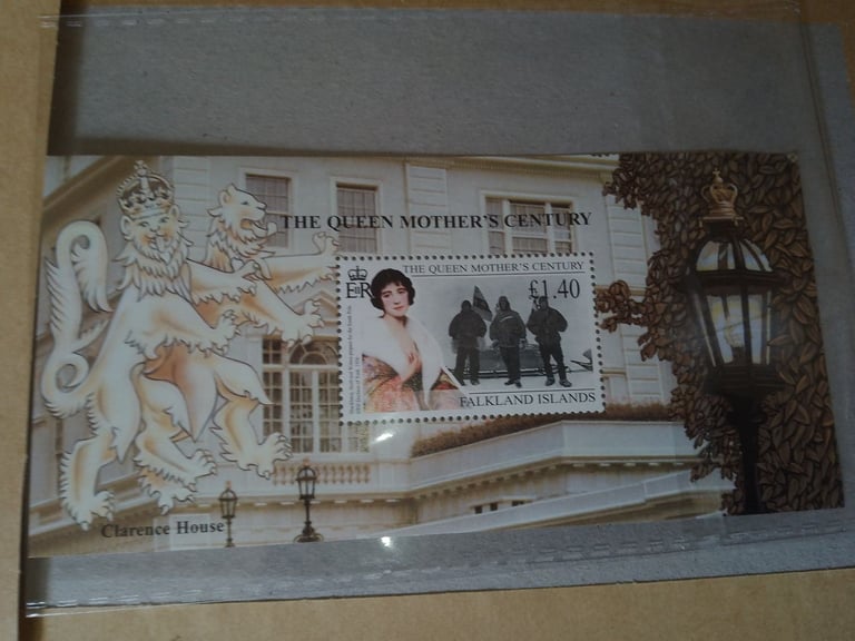 Queen Mother Century Falklands Island Stamp