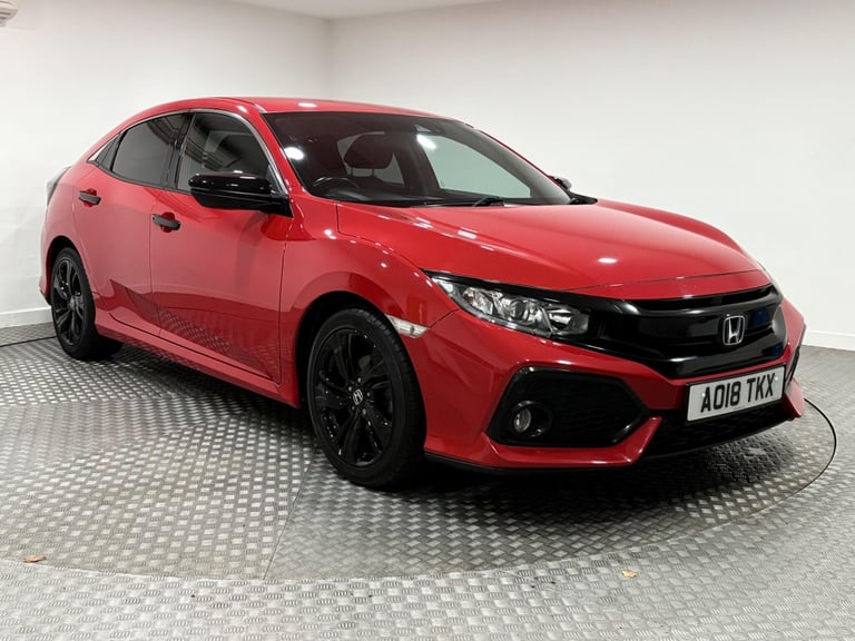2018 Honda Civic 1.0 VTEC Turbo SR Euro 6 (s/s) 5dr HATCHBACK Petrol Manual