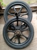Pair of 18 inch BMX wheels