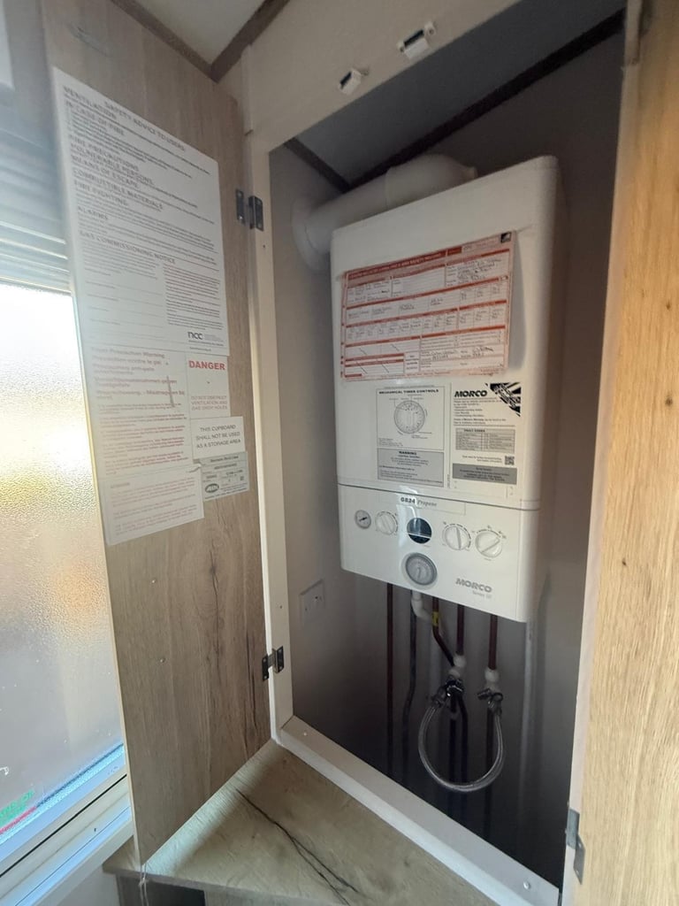 OFF SITE static caravan Scotland double glazed & heated 2 bed ABI Blenheim 39x12