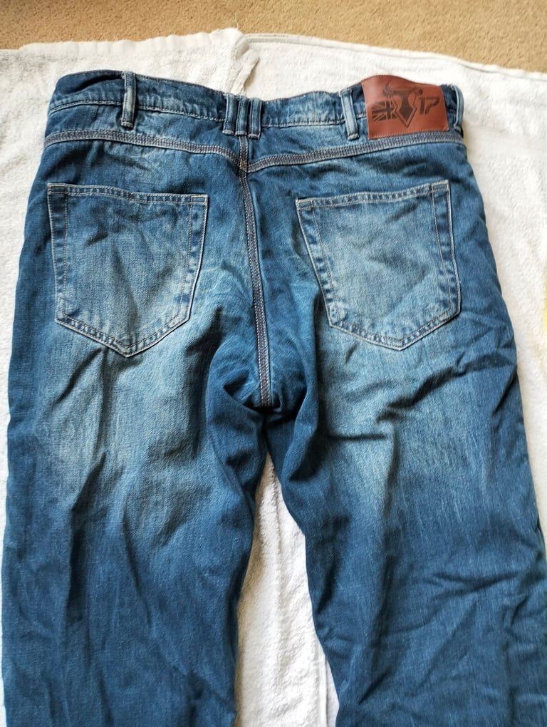 Bull-it 17 SR6 Mens Jeans Motorcycle Regular Leg Covec 36"W Leg 32" Reg