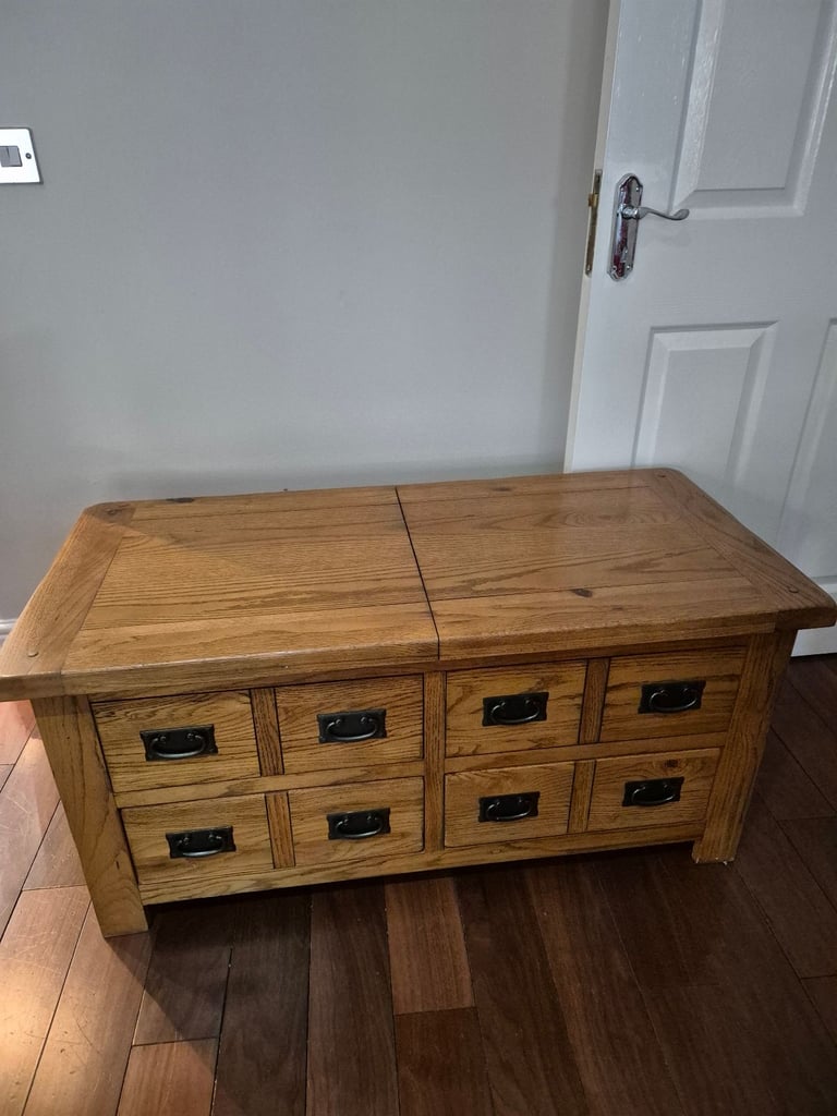 Harveys toulouse oak coffee table 