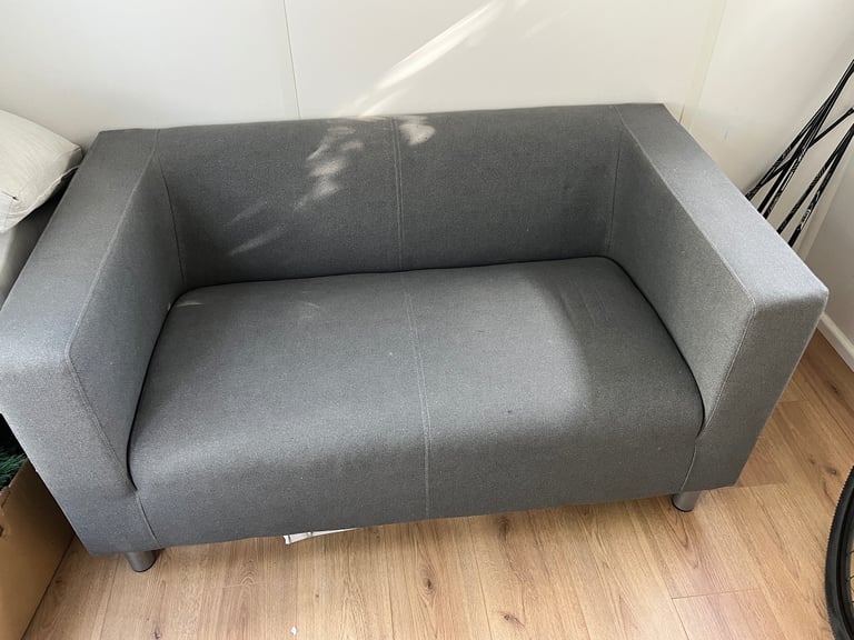 image for Grey IKEA 2 seater sofa in excellent condition for sale 