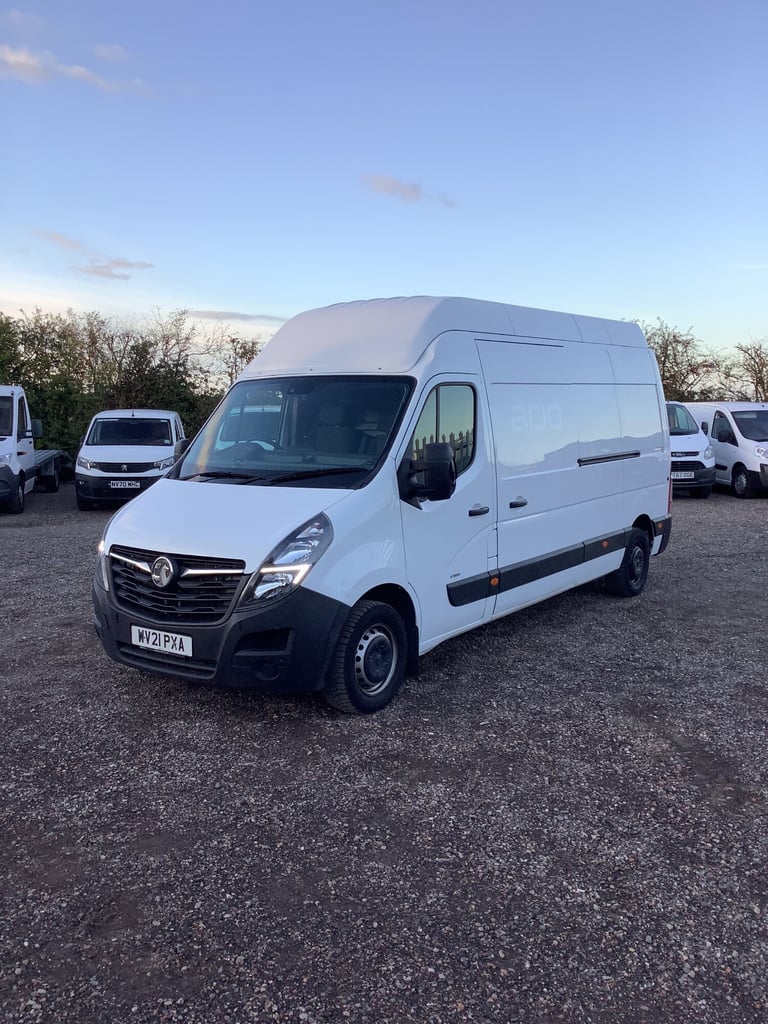 2021 Vauxhall Movano 2.3 Turbo D 135ps H3 Van high top with ramp and winch ULEZ PANEL VAN Diesel ...
