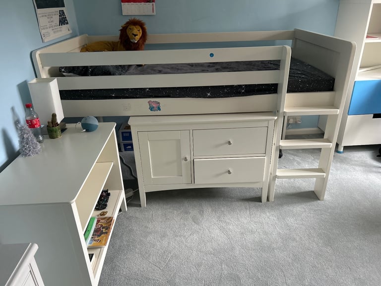 image for Kids Cabin Bed & 3 Bedroom Furniture units