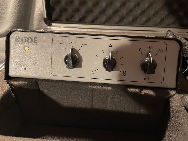 RODE CLASSIC II Studio Valve Tube Condenser Large Diaphragm Microphone.