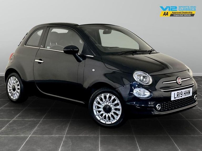 2019 Fiat 500C 1.2 Lounge Euro 6 (s/s) 2dr Manual Convertible Petrol Manual
