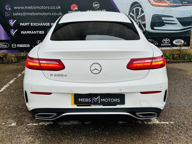 2019 Mercedes-Benz E Class 2.0 E220d AMG Line G-Tronic+ Euro 6 (s/s) 2dr COUPE Diesel Automatic