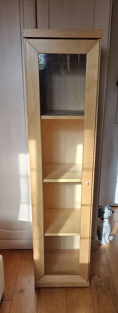 Glass fronted cabinet