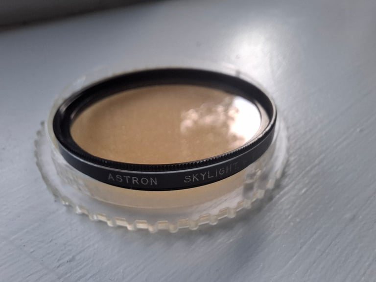 Astron Skylight Filter 49mm – Made in Japan, Excellent Condition + Original Leaflet