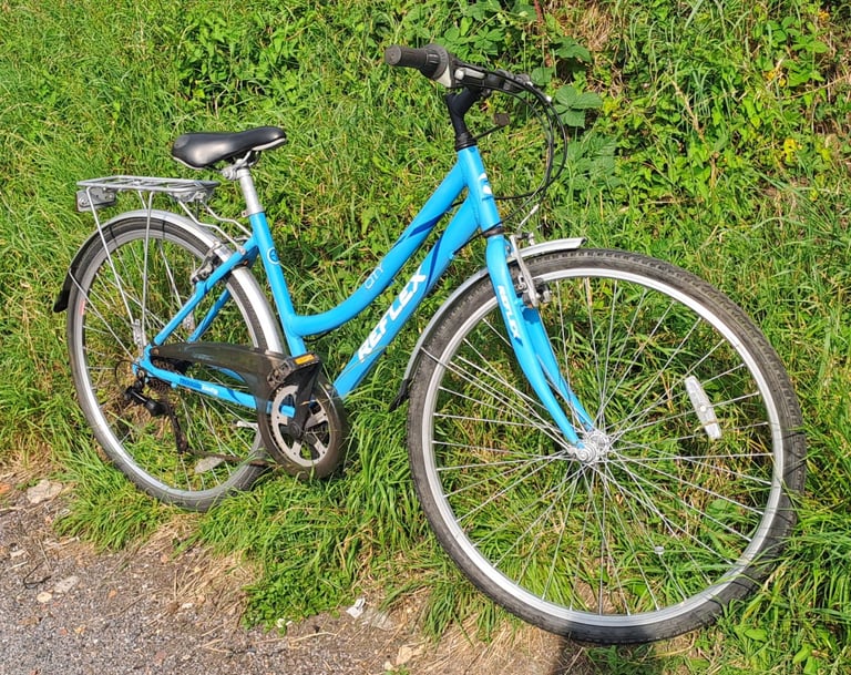 Ladies hybrid aluminium frame townbike 