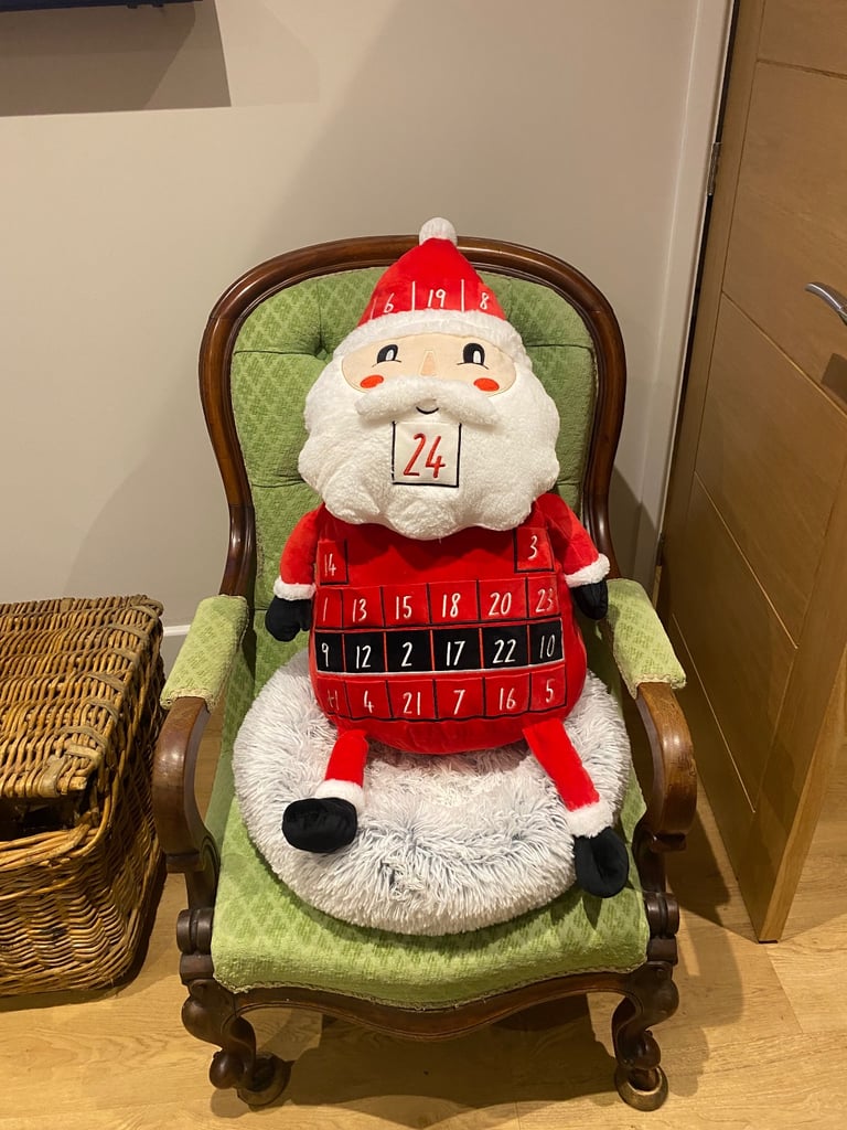 image for Santa Advent Calendar Cuddly Toy