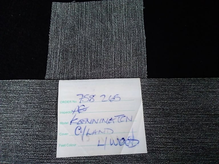 £40 no offers Kennington corner suite.Grey Velour substantial corner sofa.Edenbridge TN8 6DL