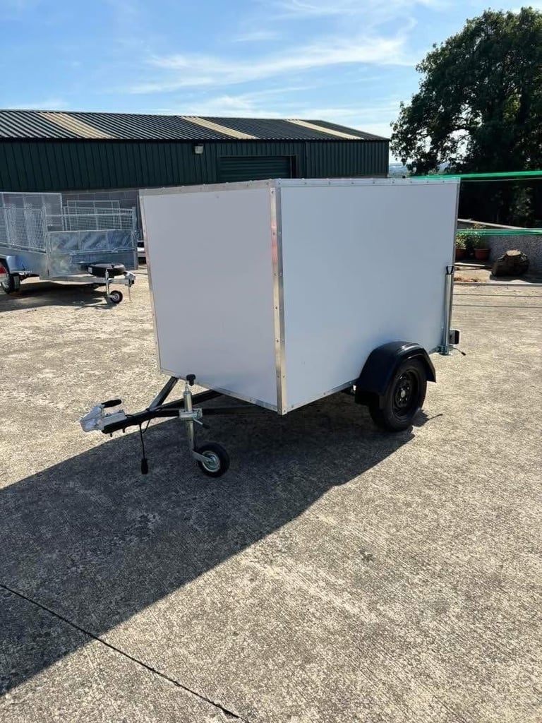 image for Car Trailer (Box Trailer) - 6 x 4 x 4