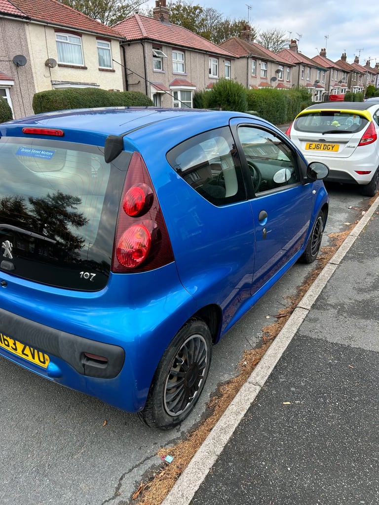 Peugeot, 107, Hatchback, 2013, Manual, 998 (cc), 3 doors