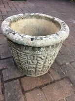 Stone / concrete plant pot 35/32cm
