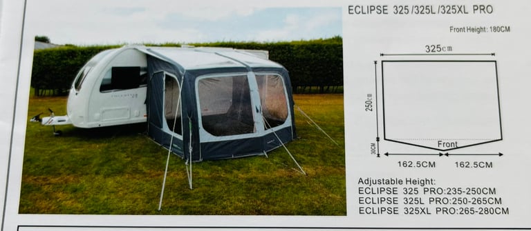 Outdoor Revolution Eclipse 325 Pro Air Awning 