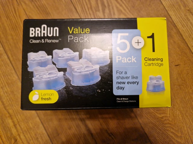 Braun Clean and renew cartridges, in Hanham, Bristol