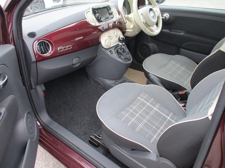 2017 Fiat 500 500 My16 1.2 69hp Lounge My16 HATCHBACK Petrol Manual