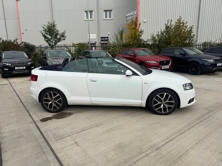  Audi A3 Cabriolet 2.0 TDI S line Euro 5 (s/s) 2dr Diesel Manual