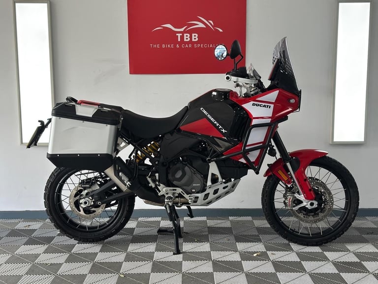 image for 2025 Ducati DesertX 937 Rally Adventure Petrol Ducati Quick Shift Euro 5