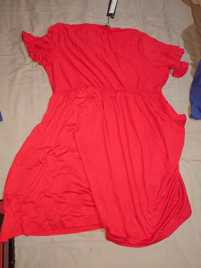 Red Skater Dress 