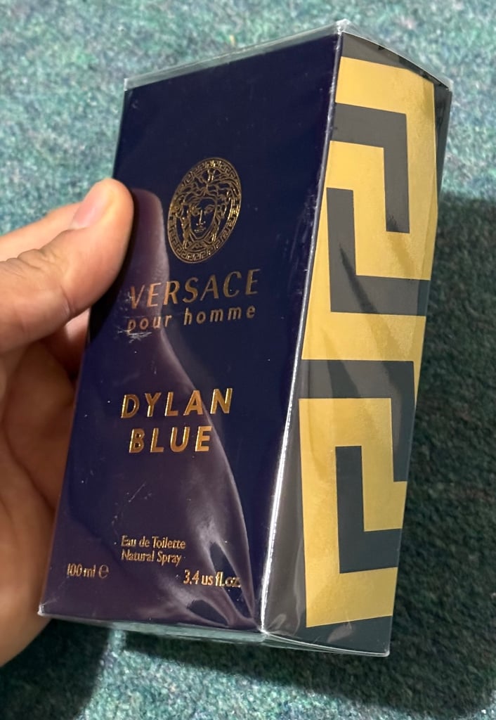 Versace Dylan BluePour Homme men perfume EDT 100ml  Brand New & Sealed