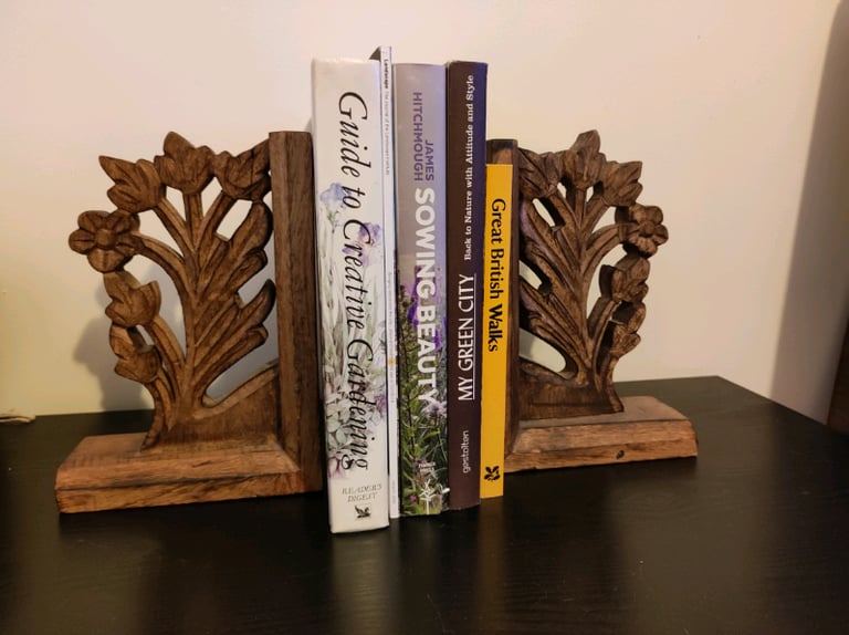 Pretty hand crafted book stands 