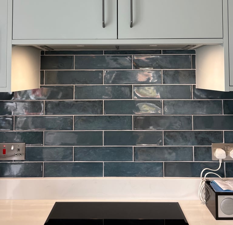 image for Lovely blue wall tiles
