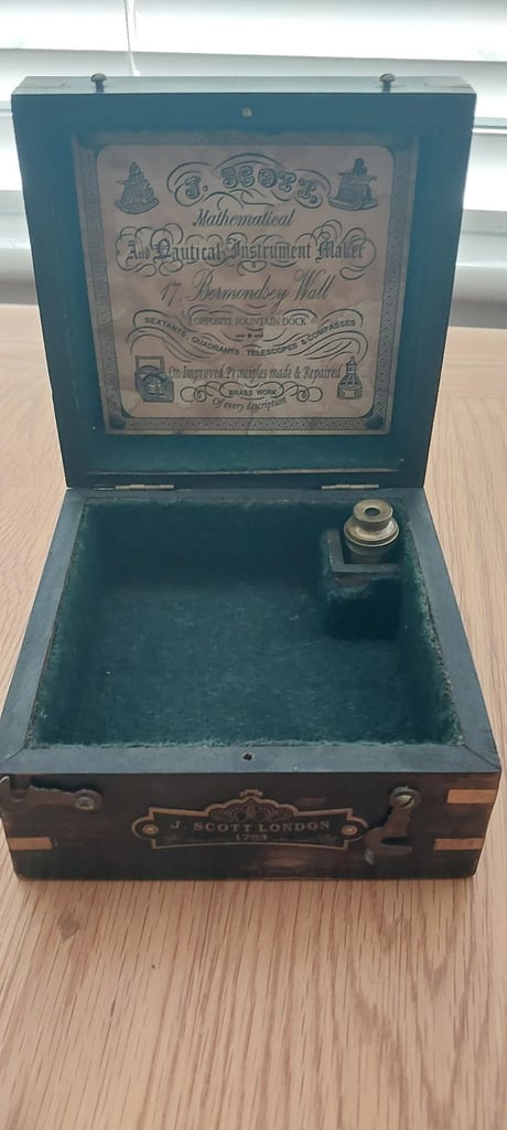 Brass Replica Nautical Sextant