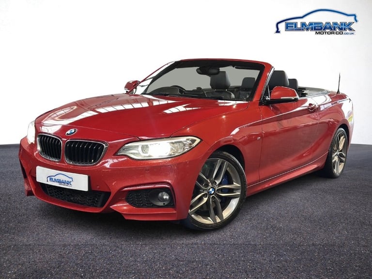 2016 V BMW 2 SERIES 2.0 220D M SPORT CONVERTIBLE 2DR DIESEL AUTO EURO 6 (S/S) (1