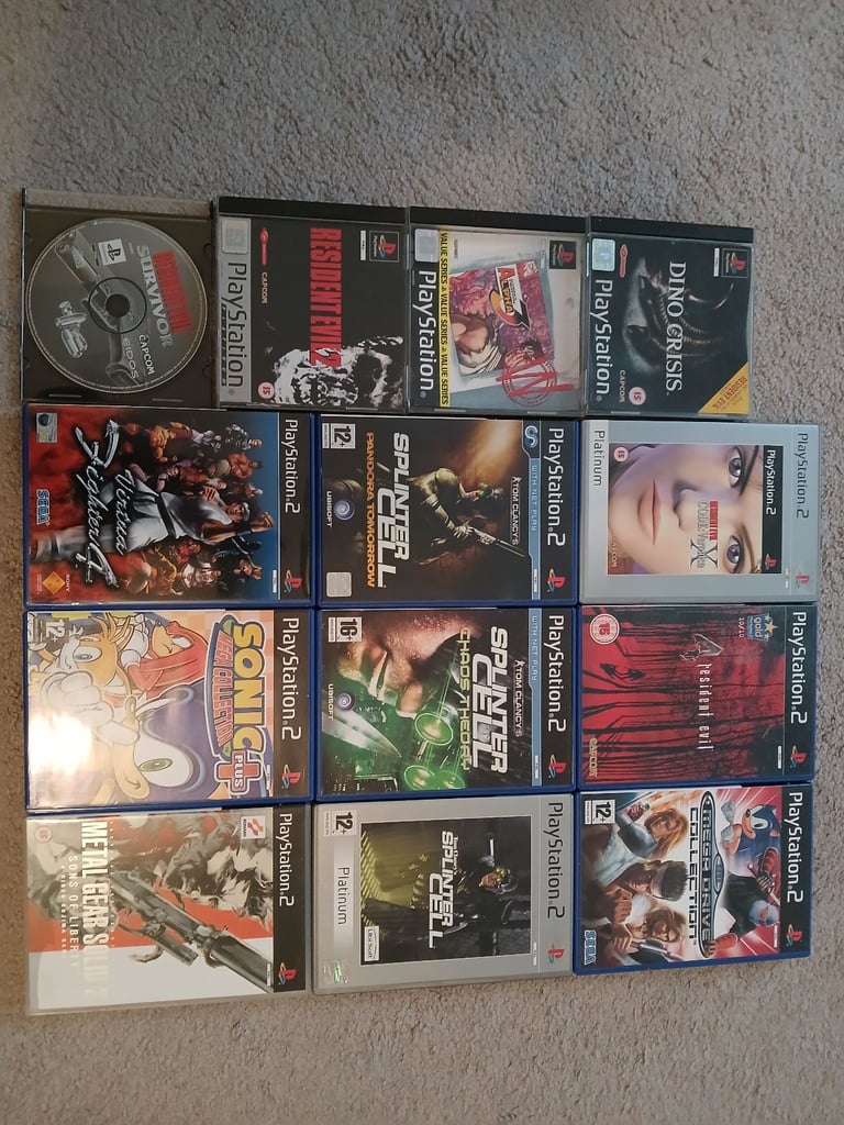 PlayStation 2 slimline plus games