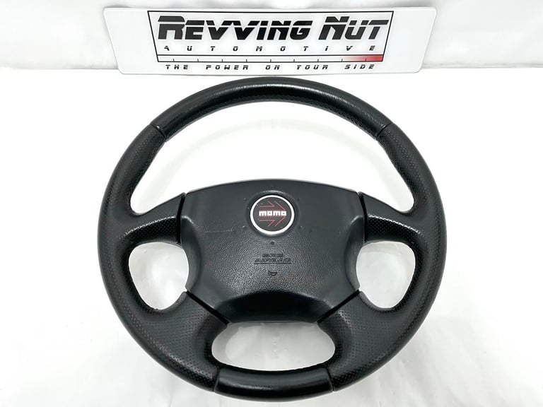 Subaru Impreza WRX STI Newage Momo Steering Wheel & Airbag OEM RNA1271