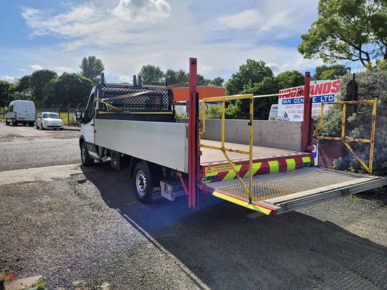 2021 ON 71 PLATE FORD TRANIT 350 LEADER XLWB L4HI DROPSIDE WITH TAIL LIFT ULEZ